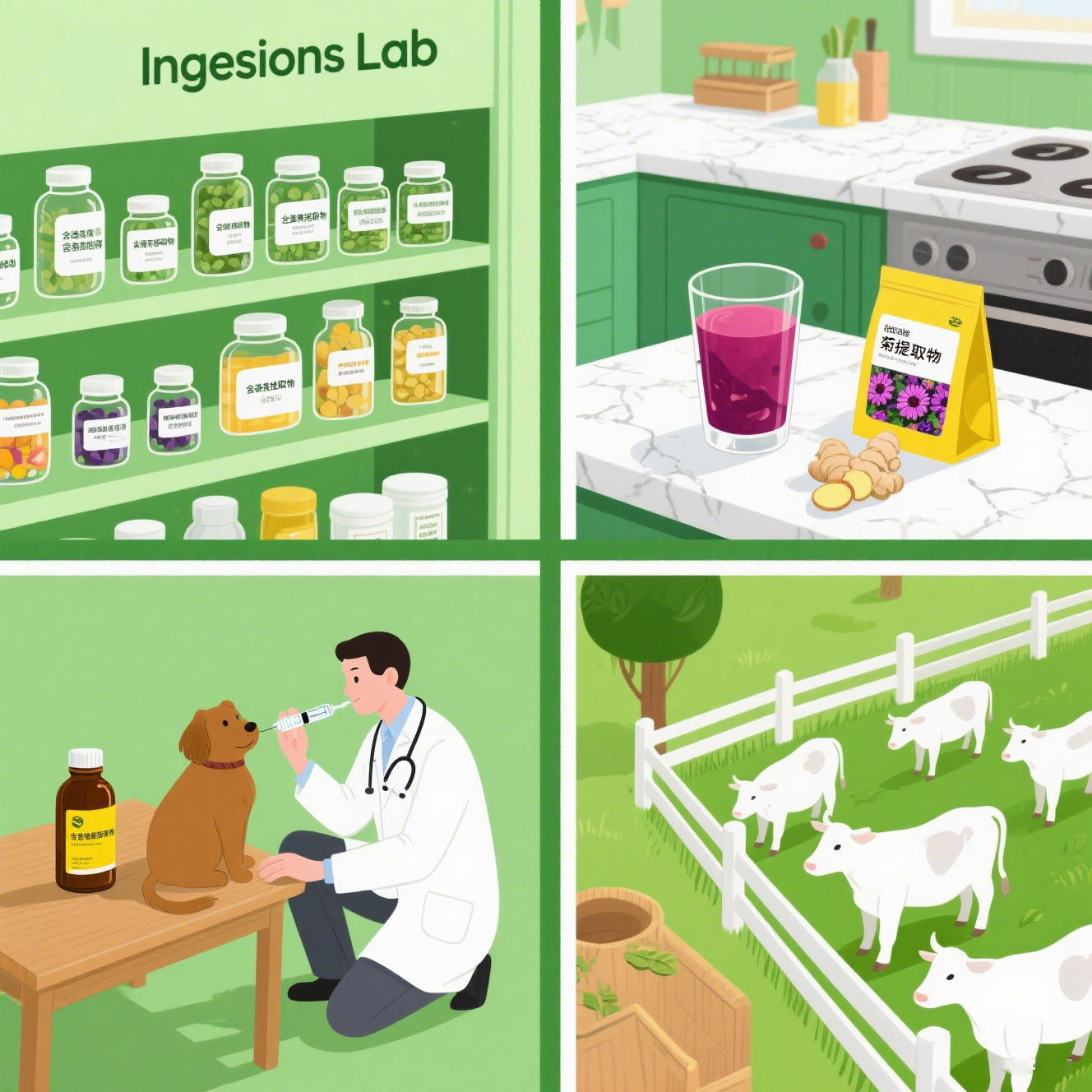 写植物提取物文章